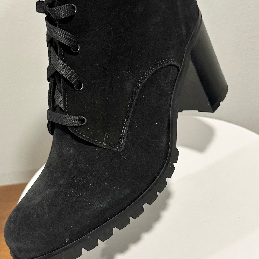 🌹LA CANADIENNE🌹 Parkera Waterproof Block Heel Booties Size: 10 - Picture 14 of 16